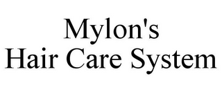 MYLON'S HAIR CARE SYSTEM