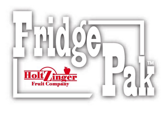 FRIDGE PAK HOLTZINGER FRUIT COMPANY