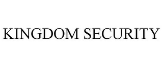 KINGDOM SECURITY