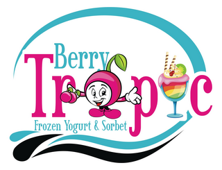 BERRY TROPC FROZEN YOGURT & SORBET