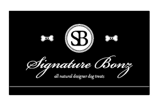 SB SIGNATURE BONZ ALL NATURAL DESIGNER DOG TREATS