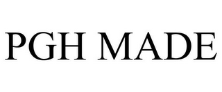 PGH MADE