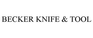 BECKER KNIFE & TOOL