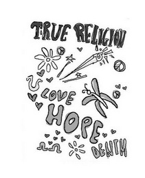 U TRUE RELIGION LOVE HOPE DENIM