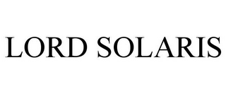 LORD SOLARIS