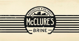 MCCLURE'S BRINE BROOKLYN DETROIT