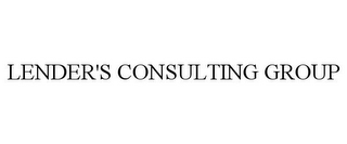 LENDER'S CONSULTING GROUP