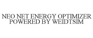 NEO NET ENERGY OPTIMIZER POWERED BY WEIDTSIM