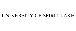 UNIVERSITY OF SPIRIT LAKE