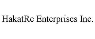 HAKATRE ENTERPRISES INC.