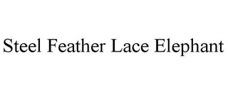 STEEL FEATHER LACE ELEPHANT