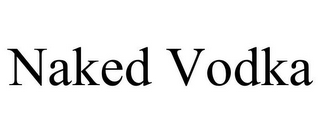NAKED VODKA