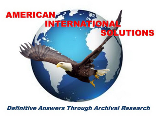 AMERICAN INTERNATIONAL SOLUTIONS, DEFINITIVE ANSWERS THROUGH ARCHIVAL RESEARCH