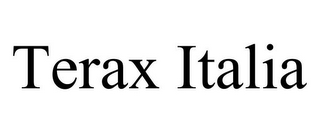 TERAX ITALIA