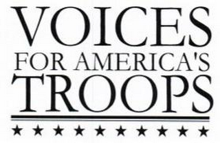 VOICES FOR AMERICA'S TROOPS