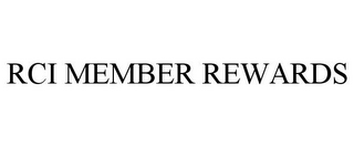 RCI MEMBER REWARDS