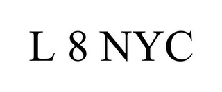 L 8 NYC