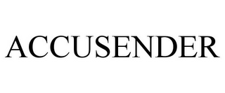 ACCUSENDER