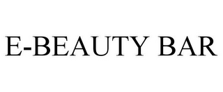 E-BEAUTY BAR