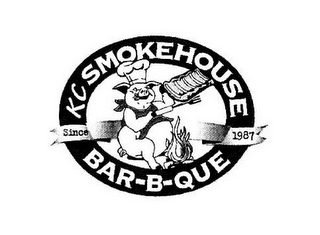 KC SMOKEHOUSE BAR-B-QUE SINCE 1987