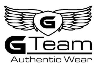 G G TEAM AUTHENTIC WEAR