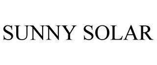 SUNNY SOLAR