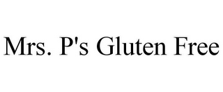 MRS. P'S GLUTEN FREE