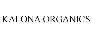 KALONA ORGANICS