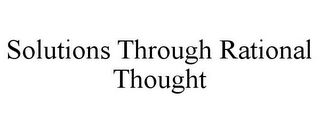 SOLUTIONS THROUGH RATIONAL THOUGHT