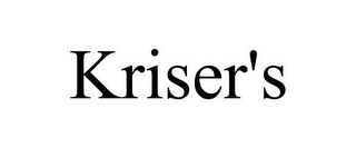 KRISER'S