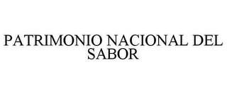 PATRIMONIO NACIONAL DEL SABOR
