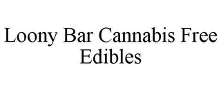 LOONY BAR CANNABIS FREE EDIBLES