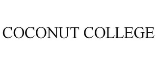 COCONUT COLLEGE