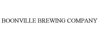 BOONVILLE BREWING COMPANY