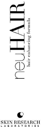 SKIN RESEARCH LABORATORIES - NEUHAIR - HAIR ENHANCING FORMULA