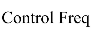 CONTROL FREQ