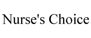 NURSE'S CHOICE