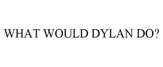 WHAT WOULD DYLAN DO?