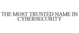 THE MOST TRUSTED NAME IN CYBERSECURITY