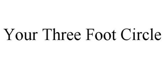 YOUR THREE FOOT CIRCLE