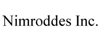 NIMRODDES INC.