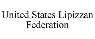 UNITED STATES LIPIZZAN FEDERATION