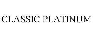 CLASSIC PLATINUM