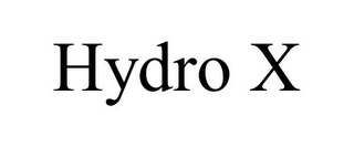 HYDRO X