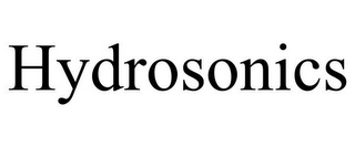 HYDROSONICS