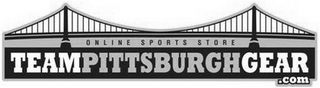 ONLINE SPORTS STORE TEAMPITTSBURGHGEAR.COM