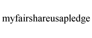 MYFAIRSHAREUSAPLEDGE