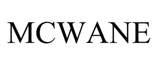 MCWANE