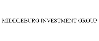 MIDDLEBURG INVESTMENT GROUP