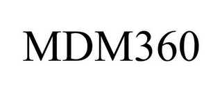 MDM360